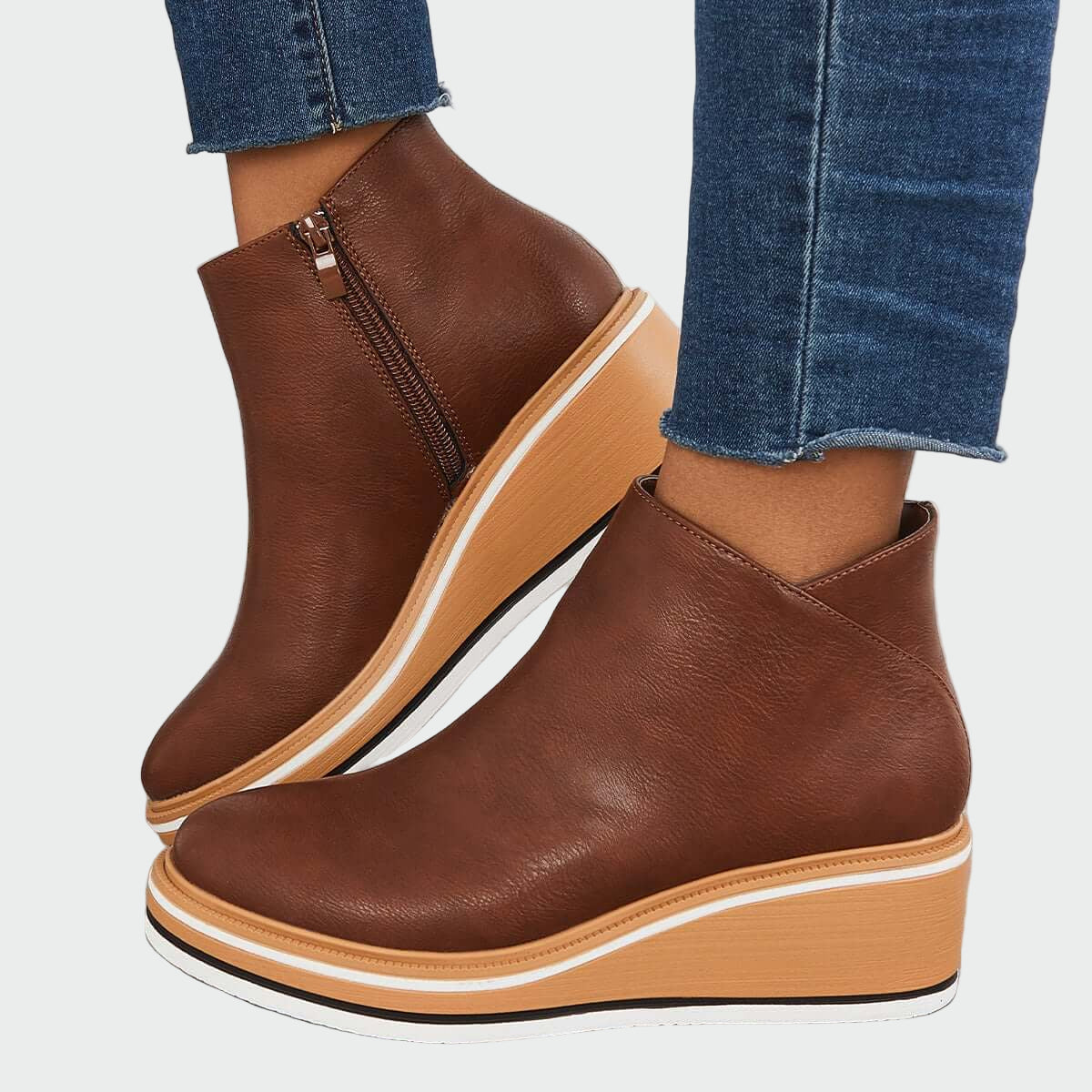 Ortopēdiskie ādas zābaki