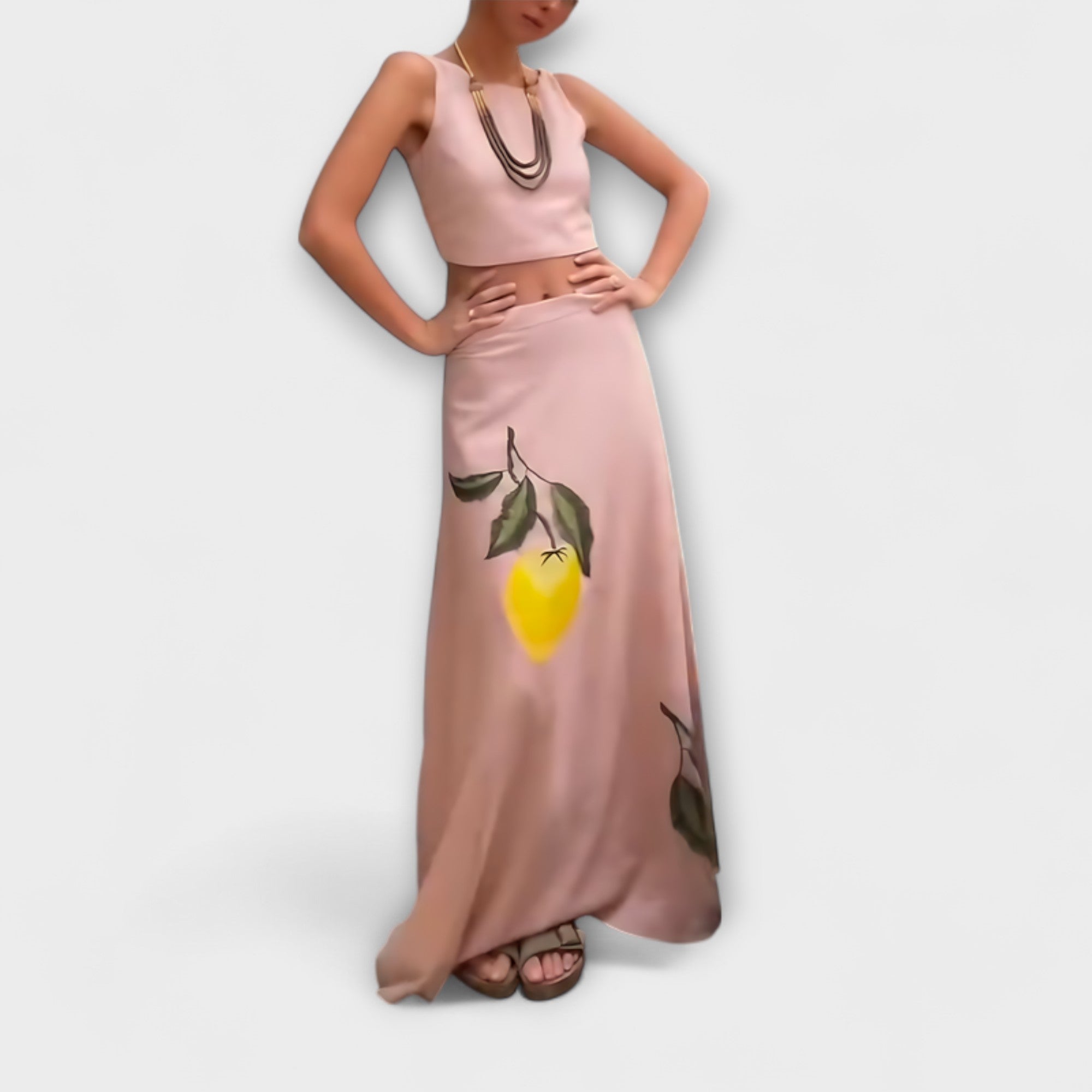 Cosima - Midi svārki ar Amalfi rakstu