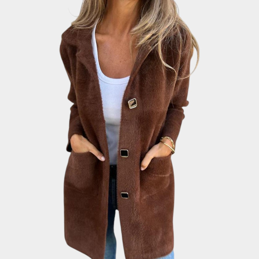 Clara – Mūžīga mēteli maiga vilnas maisījumā