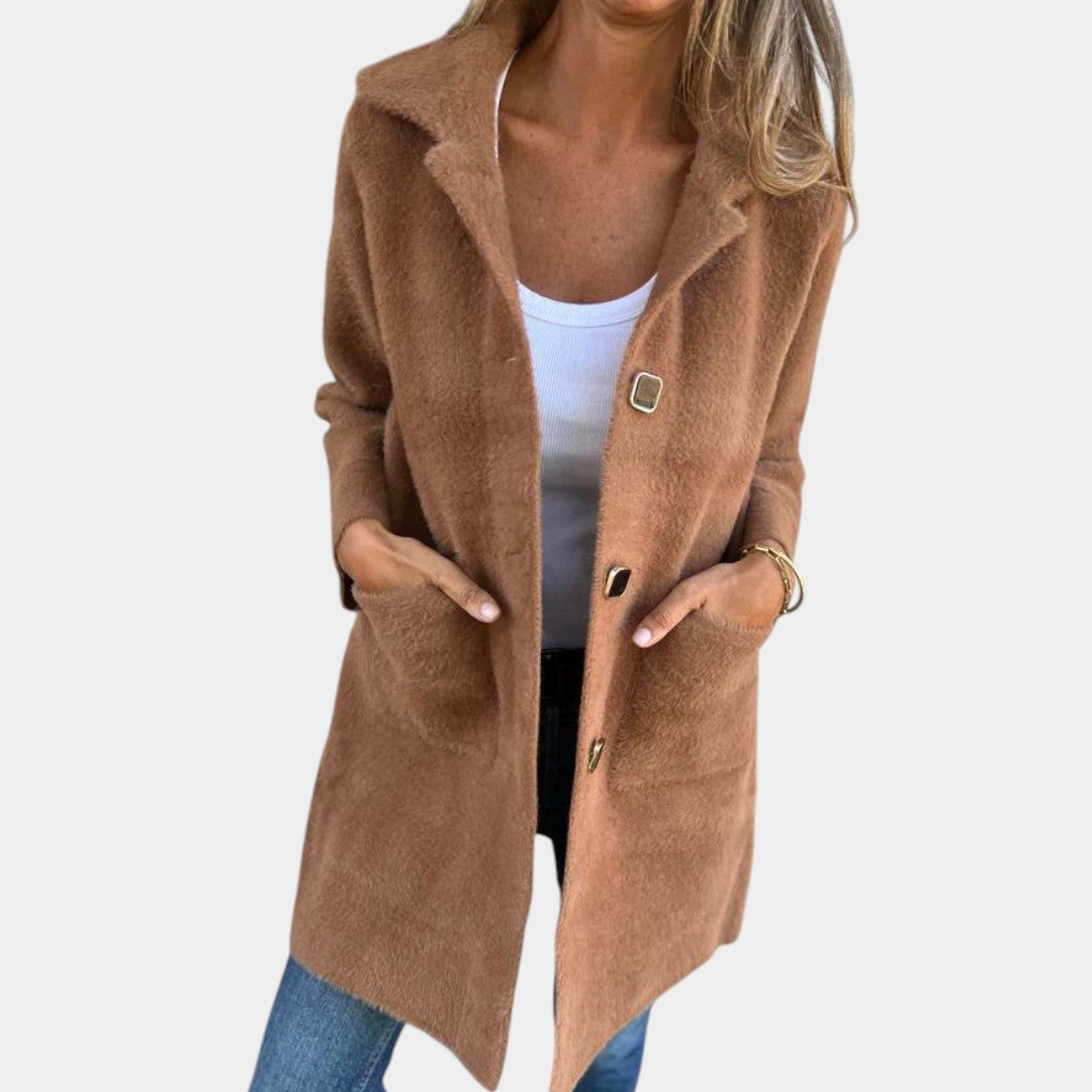 Clara – Mūžīga mēteli maiga vilnas maisījumā