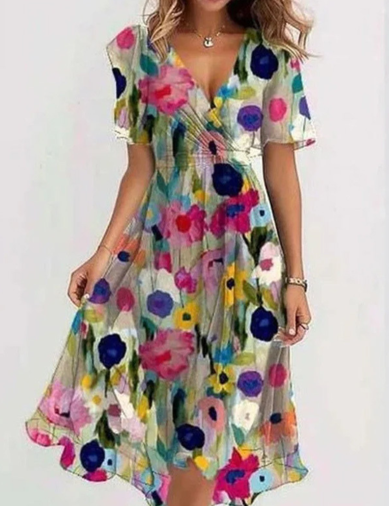 Matilda™ | Vasaras Kleita Ar Vēderi Segumu