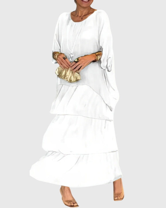 Susan™ | Garā un plūstošā eleganta kleita