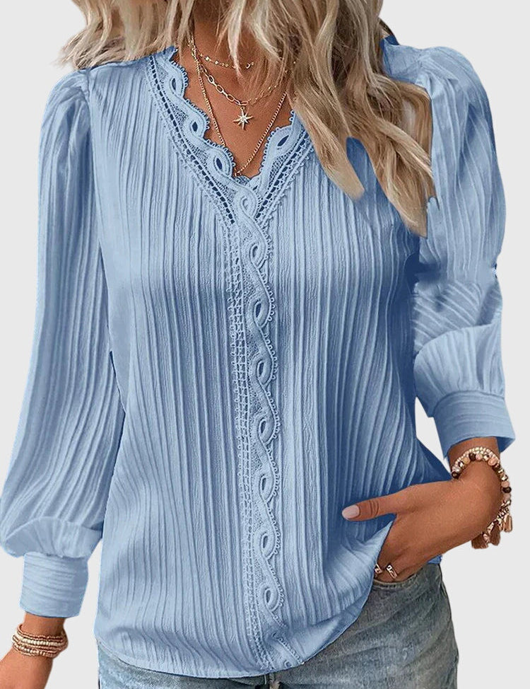 Andrea™ | Elegants Puloveris Blūze