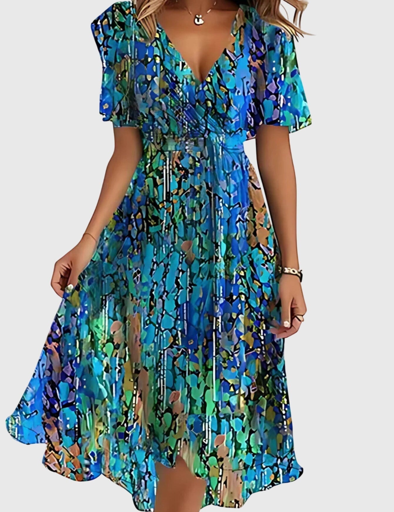 Matilda™ | Vasaras Kleita Ar Vēderi Segumu