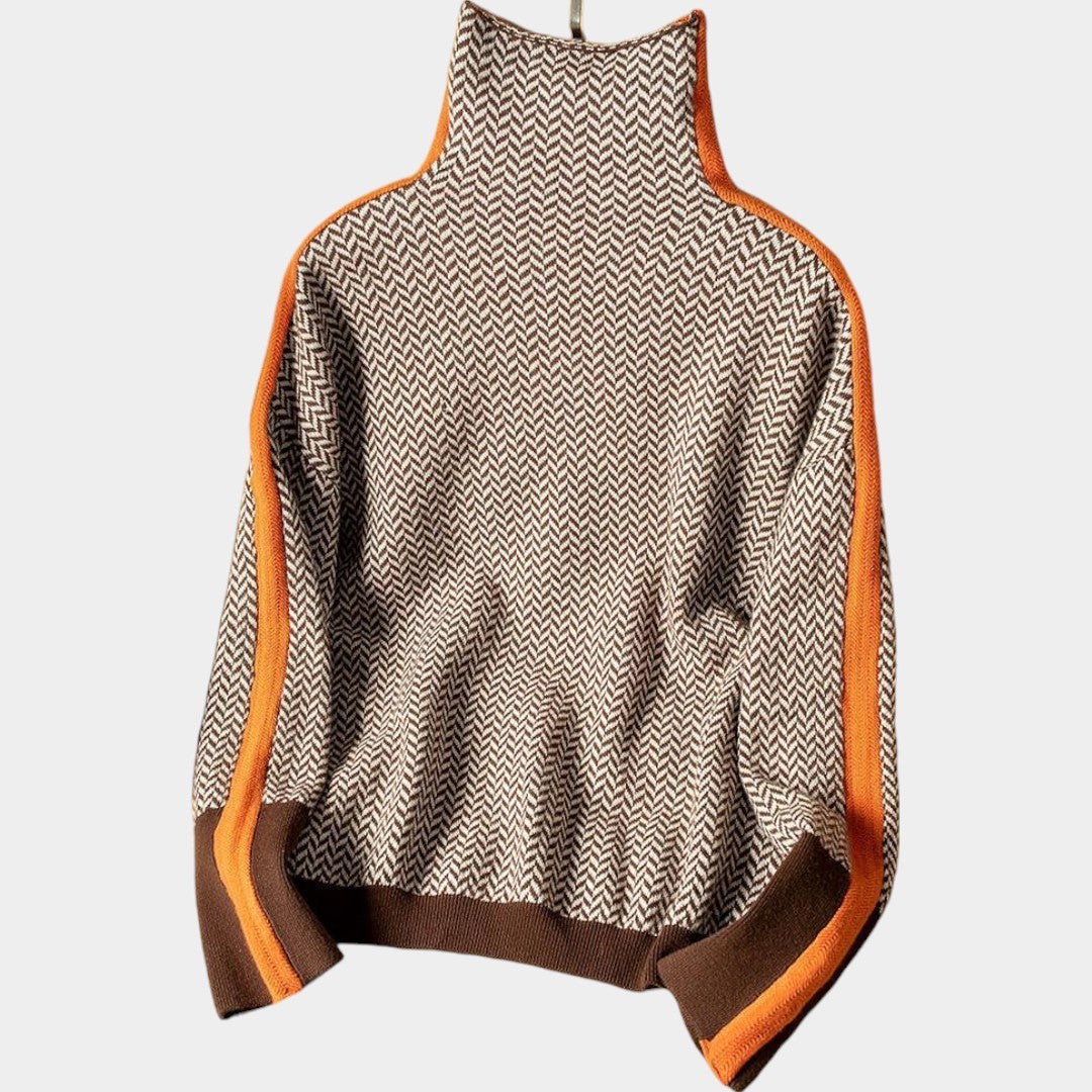 Maija™ | Džemperis ar augstu apkakli